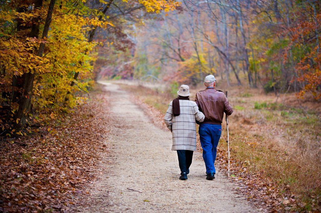 Elderly couple maintain independence with chiropractic care